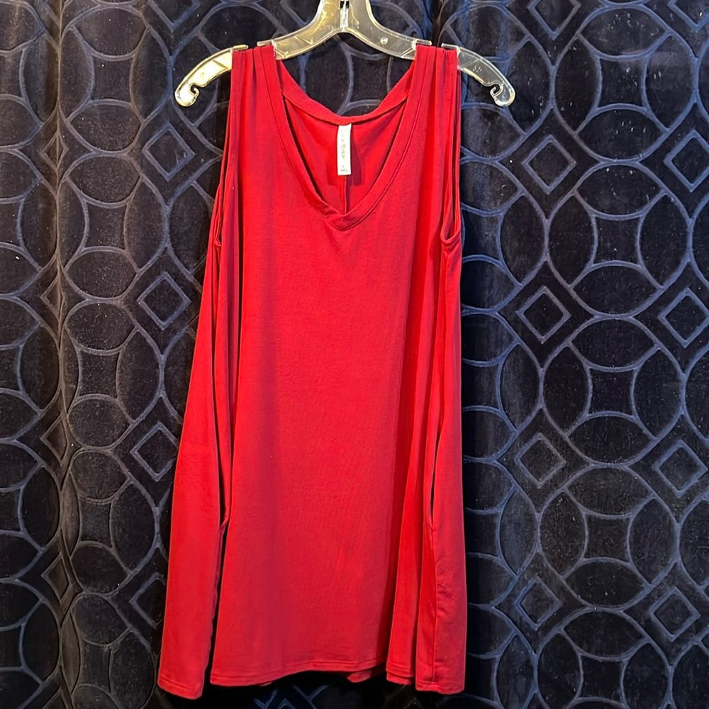 Shorter dress or longer tank w/pockets